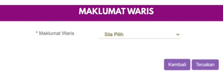 MAKLUMAT-WARIS